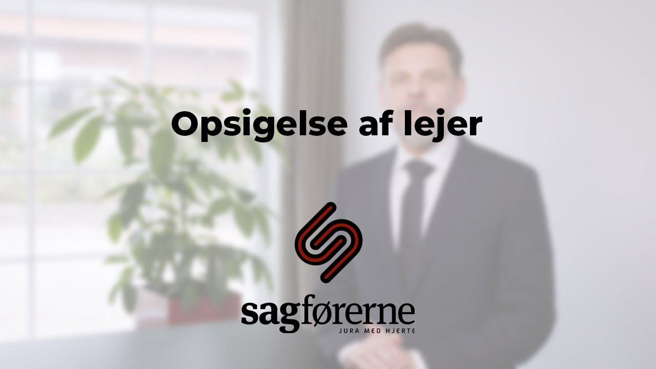 Video om opsigelse af lejer